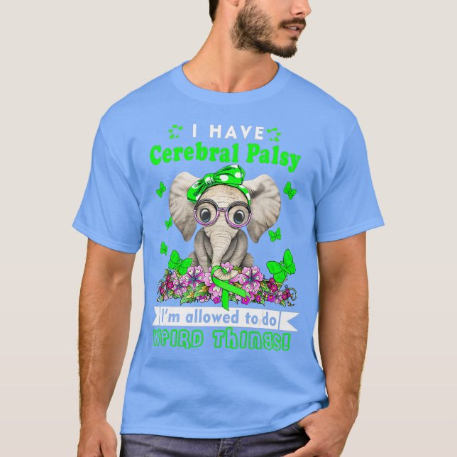 Camiseta Tengo conciencia de la parálisis cerebral (Anverso)