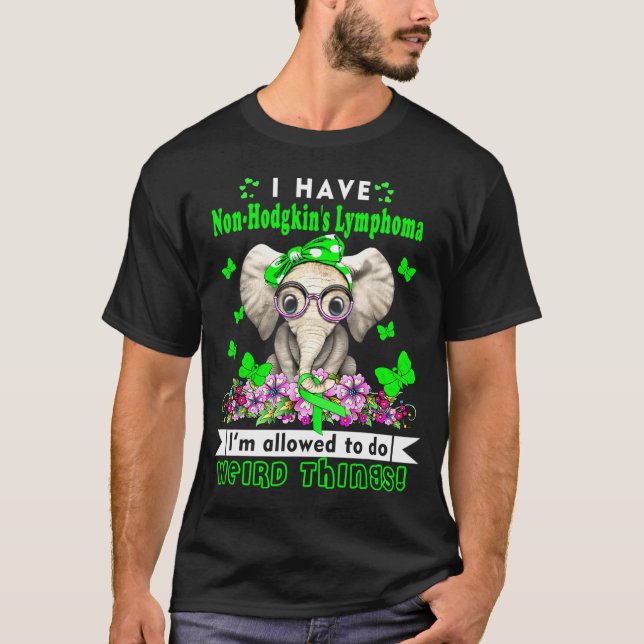 Camiseta Tengo conciencia del linfoma no-Hodgkin (Anverso)