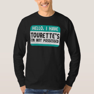 Camiseta Tengo conocimiento del síndrome de turetta Cinta V