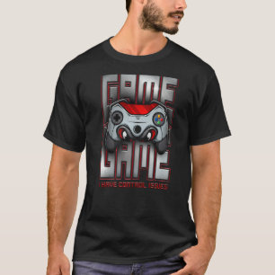 Camiseta Tengo Control Issues Controller Funny Gamer Retro