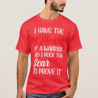 Camiseta Tengo corazón de guerreros Rockhe Scar CHD Concien