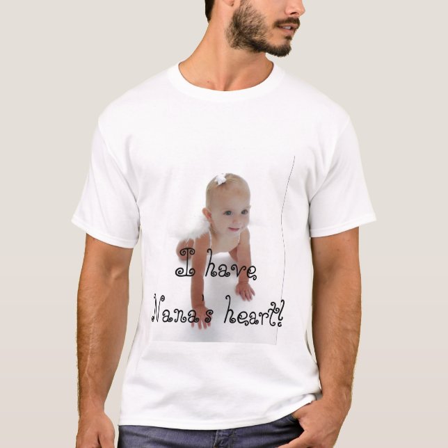Camiseta ¡Tengo corazón de Nana! (Anverso)