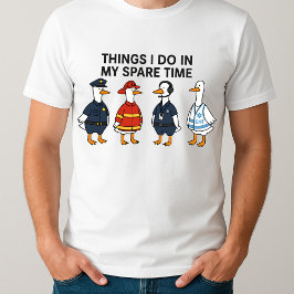 Camiseta Tengo cosas muy tontas que hago en mi tiempo libre