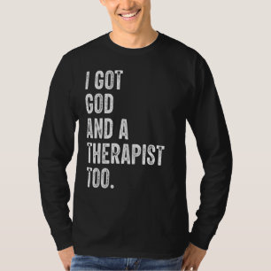 Camiseta Tengo Dios Y Terapia De La Biblia Verse Religiosa