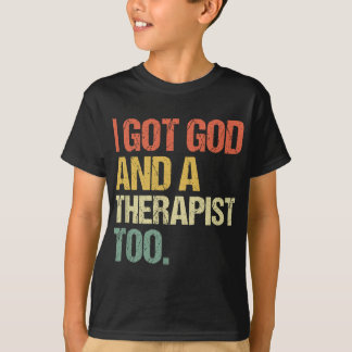 Camiseta Tengo Dios Y Terapia De La Biblia Verse Religiosa