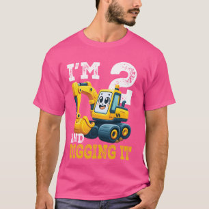 Camiseta Tengo dos años de edad, Concurso de Excavadores de