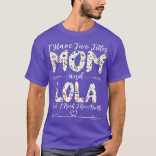 Camiseta Tengo dos títulos, mamá y abuela filipina Lola