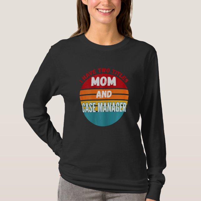Camiseta Tengo Dos Títulos Mamá Y Funda Manager (Anverso)