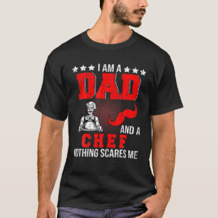Camiseta Tengo Dos Títulos Papá Y Chef Feliz Día De Los Pad