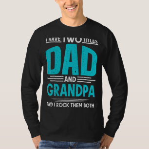 Camiseta Tengo Dos Títulos, Papá Y El Abuelo, Y Los Rocío