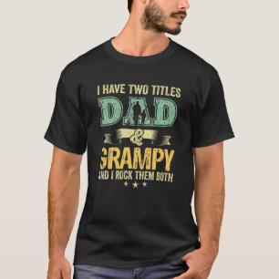Camiseta Tengo Dos Títulos Papá Y Grampy Y Los Rocío B