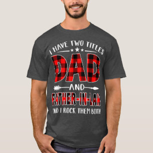 Camiseta Tengo Dos Títulos Papá Y PadreEnDerecho Fanático R
