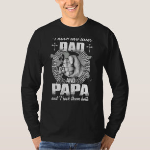 Camiseta Tengo Dos Títulos Papá Y Papá Y Los Rocío Bot