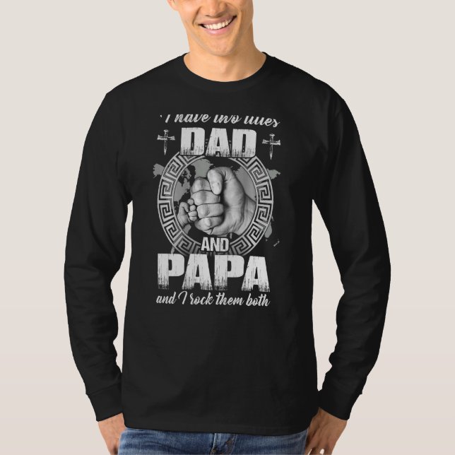 Camiseta Tengo Dos Títulos Papá Y Papá Y Los Rocío Bot (Anverso)