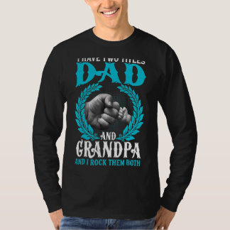 Camiseta Tengo Dos Títulos Papá Y Paw Paw Los Rocío Ambos