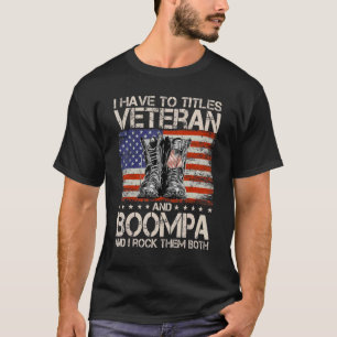 Camiseta Tengo Dos Títulos Veterano Y Boompa Y Me Rocío El
