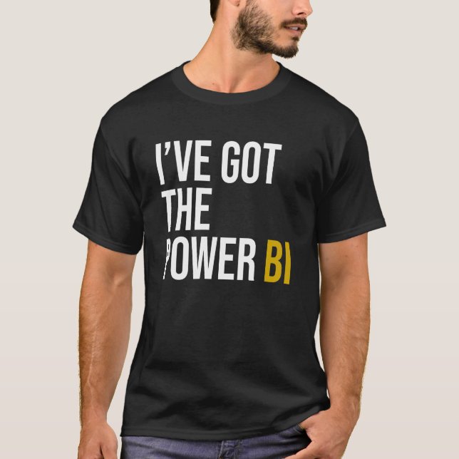 Camiseta Tengo el BI de poder (Anverso)