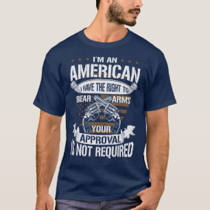 Camiseta Tengo el derecho de llevar un regalo de munición d