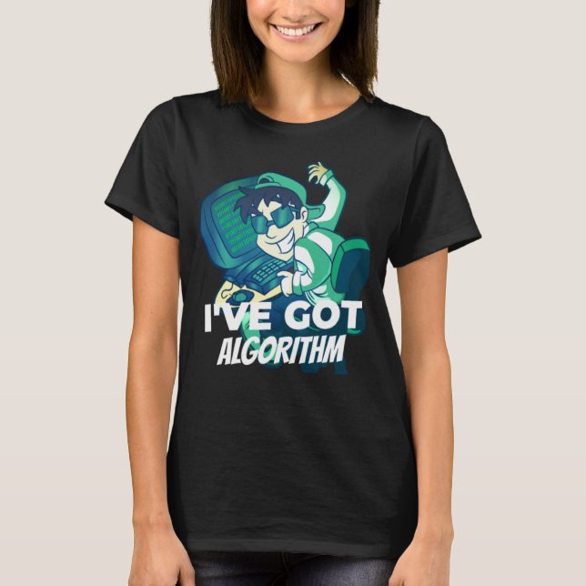 Camiseta Tengo el motor de Algoritmo Guay Computer Technici (Anverso)