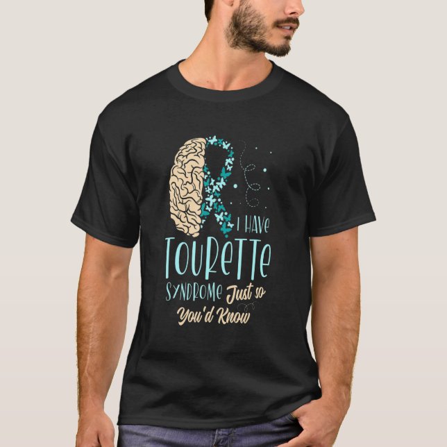 Camiseta Tengo el síndrome de Tourette para que lo sepas (Anverso)