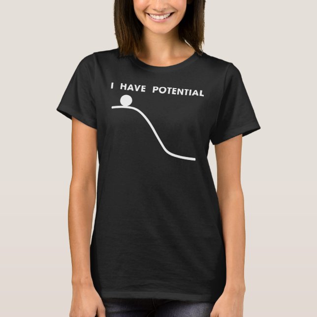 Camiseta Tengo Energía Física Potencial (Anverso)