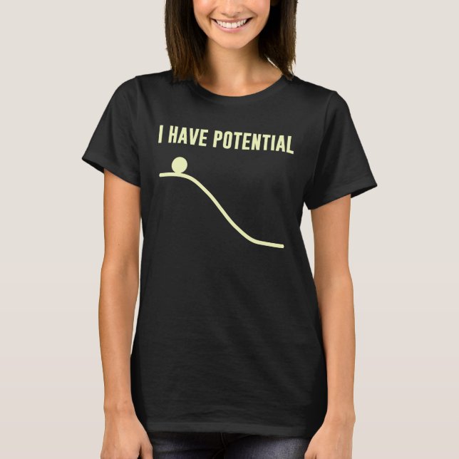 Camiseta Tengo energía potencial (Anverso)