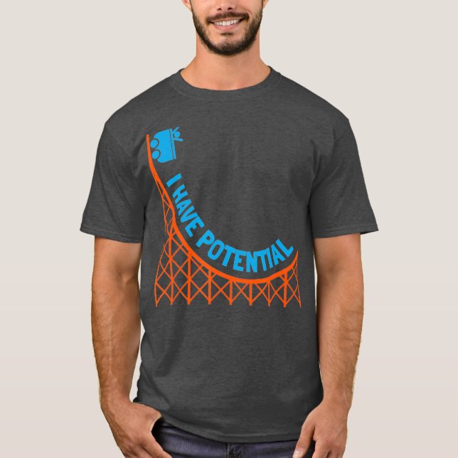 Camiseta Tengo Energía Potencial Para El Regalo Físico Nerd (Anverso)