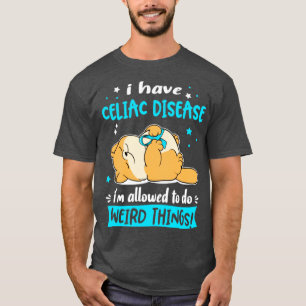 Camiseta Tengo enfermedad celíaca que me permiten hacer rar
