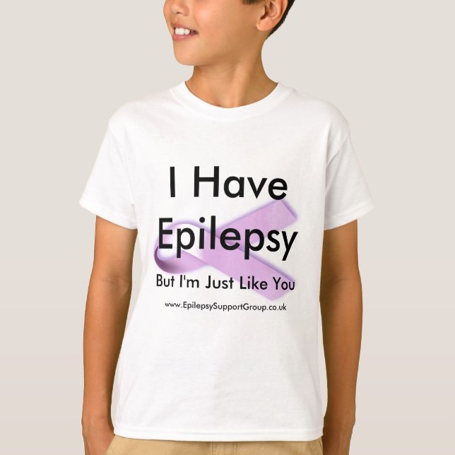 Camiseta Tengo Epilepsia pero soy como tú (Anverso)