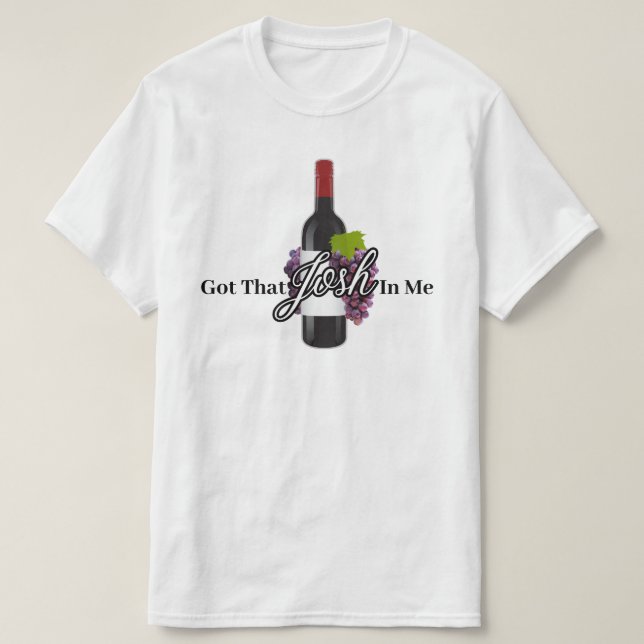 Camiseta Tengo Ese Josh En Mí 2024 (Diseño del anverso)