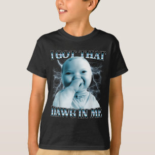 Camiseta Tengo Ese Perrito En Mí Ai Bebé Meme Divertido Vir