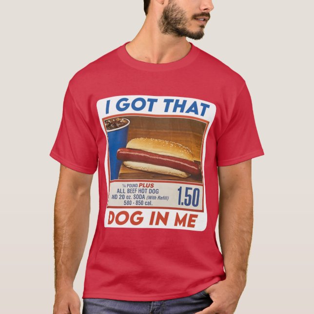 Camiseta Tengo Ese Perro Dentro De Mí (Anverso)