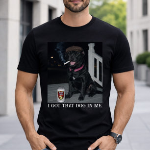 Camiseta Tengo Ese Perro Dentro De Mí, Divertida Personalid