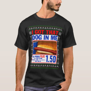 Camiseta Tengo ese perro dentro de mí divertido Hotdog suét