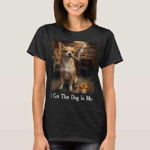 Camiseta Tengo Ese Perro Dentro De Mí Funny Chihuahua Cigar