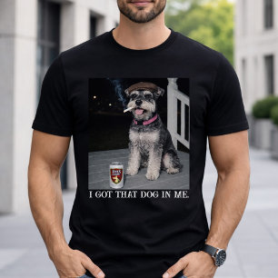 Camiseta Tengo Ese Perro Dentro De Mí, Funny Miniature Schn