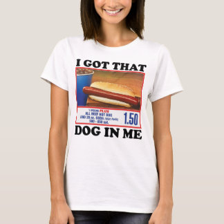Camiseta Tengo Ese Perro Dentro De Mí | Humor Divertido Par