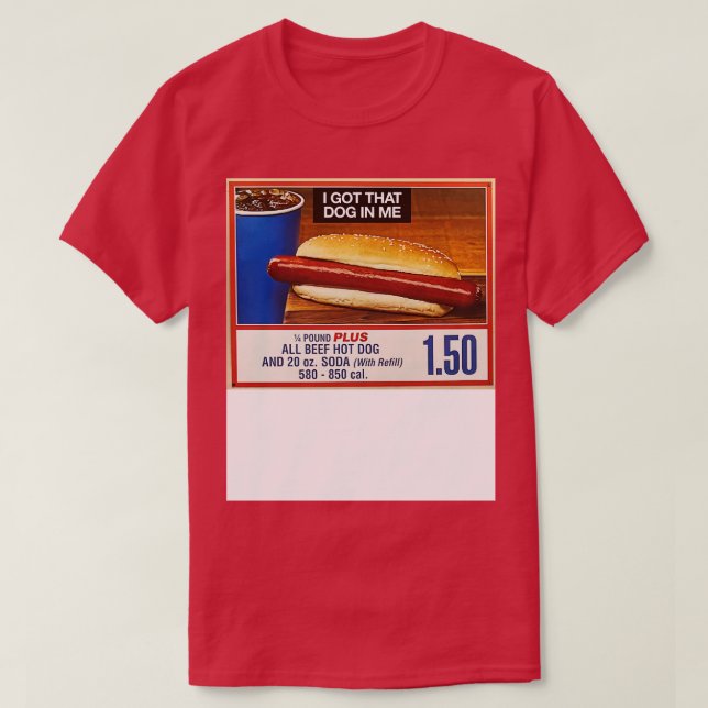 Camiseta Tengo ese perro en mí (Diseño del anverso)