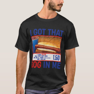 Camiseta Tengo Ese Perro En Mí Combo De Hotdogs Graciosos P