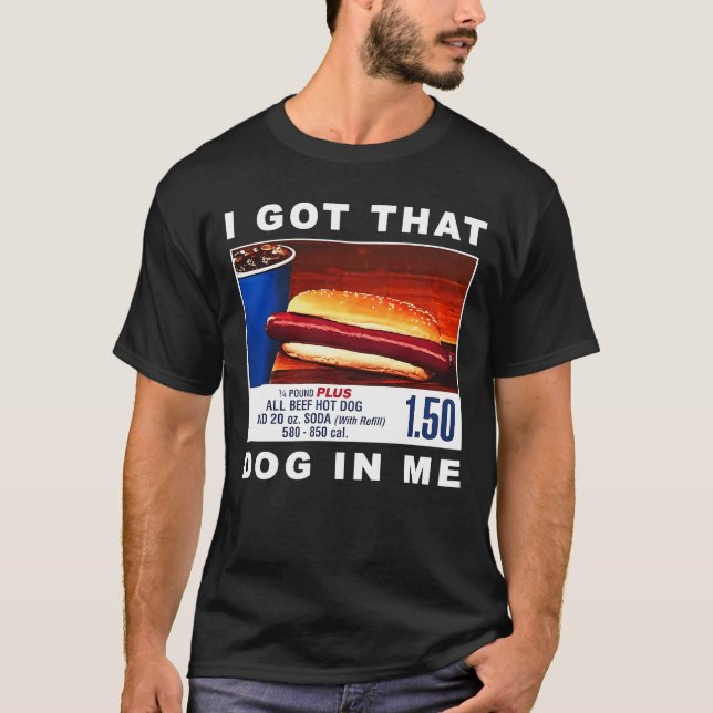 Camiseta Tengo Ese Perro En Mí, Combo De Perros Calientes G (Anverso)