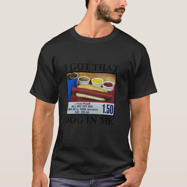 Camiseta Tengo Ese Perro En Mí Divertido Perros Calientes C (Anverso)