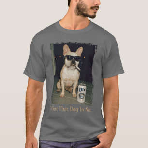 Camiseta Tengo ese perro en mí Funny French Bulldog Meme Fr