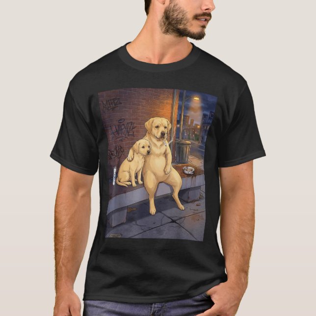 Camiseta Tengo Ese Perro En Mí Funny Labrador Retriever Fum (Anverso)