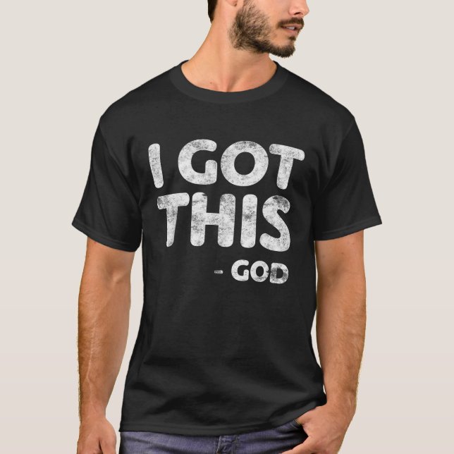 Camiseta Tengo Este Dios Para Camisas Religiosas Cristianas (Anverso)