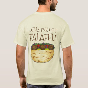 Camiseta Tengo Falafel Tristemente divertido Pita Sandwich 