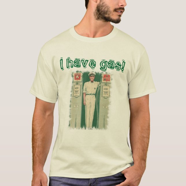 Camiseta ¡Tengo gas! (Anverso)