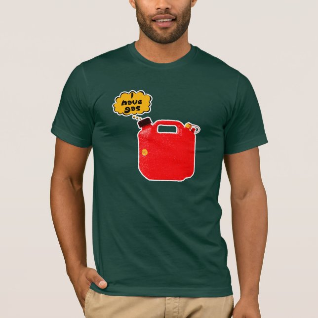 Camiseta Tengo gas… (Anverso)