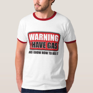 CAMISETA TENGO GAS Y SÉ UTILIZARLO