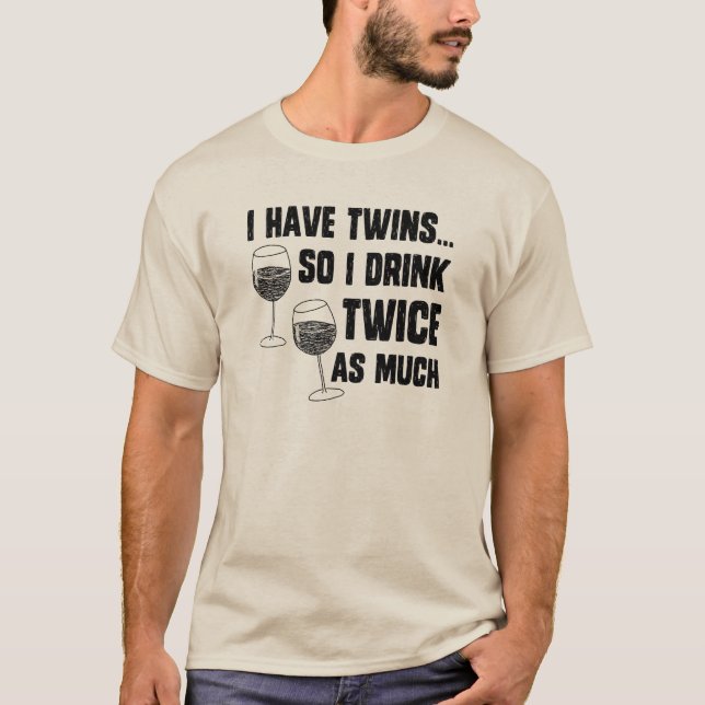 CAMISETA TENGO GEMELOS (Anverso)