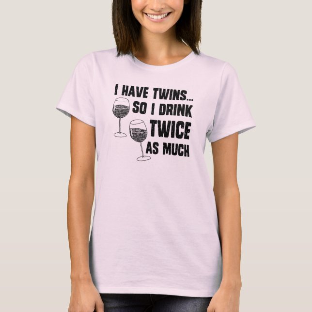 CAMISETA TENGO GEMELOS (Anverso)